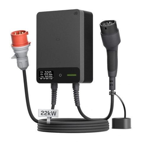 Ścienna ładowarka samochodowa Wallbox dé 22kW, 7m