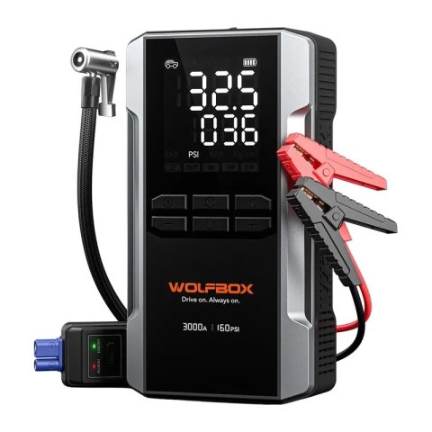 Urządzenie rozruchowe WOLFBOX MegaVolt 16 Air 16000mAh 3000A