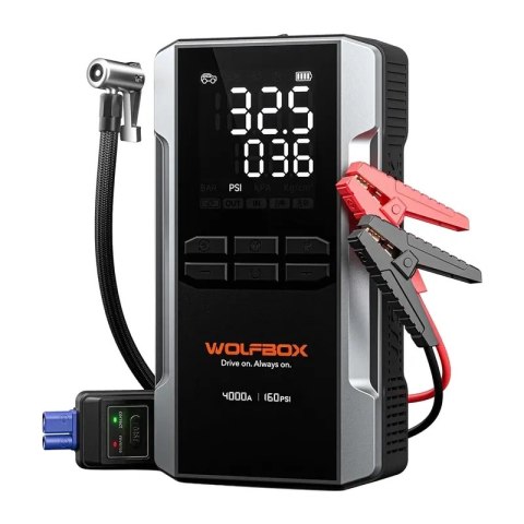 Urządzenie rozruchowe WOLFBOX MegaVolt 24 Air 24000mAh 4000A