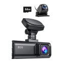 Wideorejestrator REDTIGER F7N WiFi 4K + 1080p
