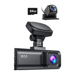 Wideorejestrator REDTIGER F7N WiFi 4K + 1080p