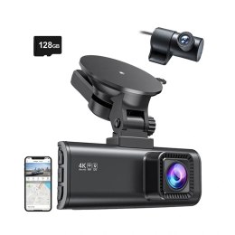 Wideorejestrator REDTIGER F7NP WiFi 4K + 1080p 128GB