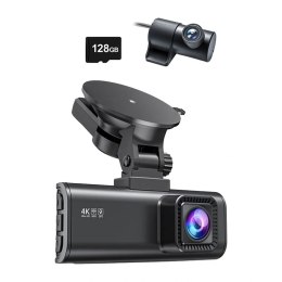Wideorejestrator REDTIGER F7NP WiFi 4K + 1080p 128GB