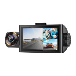 Wideorejestrator WOLFBOX i07 WiFi 2.5K + 1080p