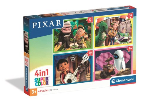 Clementoni - Puzzle 4 W 1 Pixar