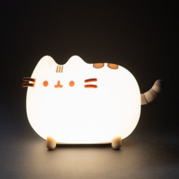 Pusheen - Miękka silikonowa lampka nocna LED dla dzieci z regulacją jasności