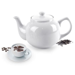 Dzbanek do Zaparzania Kawy Herbaty Porcelanowy Biały Solidny ORION 1,7 L