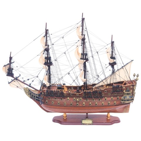 Ekskluzywny Wielki Model Żaglowca Okrętu HMS Prince 94cm - PRINCE