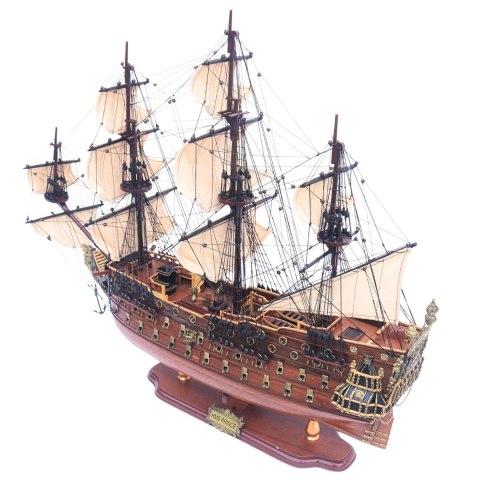 Ekskluzywny Wielki Model Żaglowca Okrętu HMS Prince 94cm - PRINCE