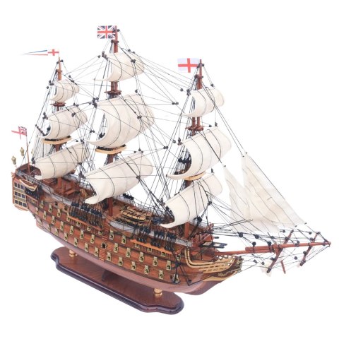Ekskluzywny Wielki Model Żaglowca Okrętu HMS Prince 94cm - PRINCE