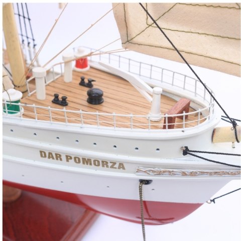 Ekskluzywny model żaglowca Dar Pomorza - Długość 82cm - 5P-70