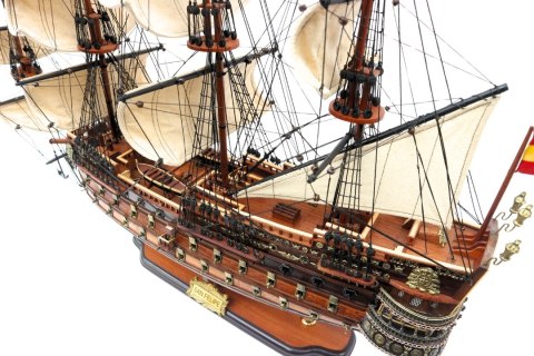 Wielki Model Żaglowca Okrętu San Felipe 80cm - SF8