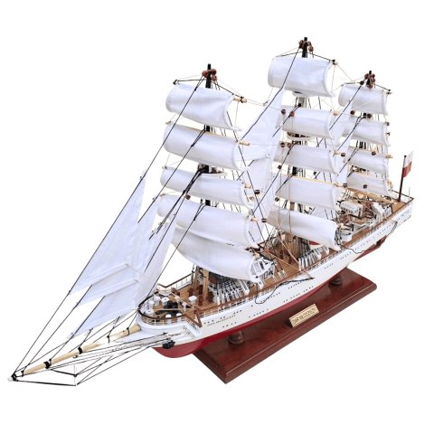 Ekskluzywny Model Żaglowca Statku Dar Młodzieży XXL 71 cm - DARML