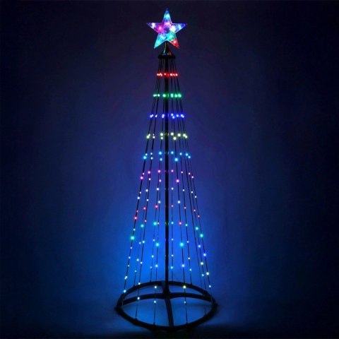 Choinka świecąca 154 LED, 150 cm