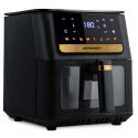 Frytkownica beztłuszczowa Air fryer + papier do pieczenia Berdsen BD-655 czarna