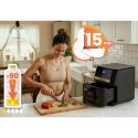 Frytkownica beztłuszczowa Air fryer + papier do pieczenia Berdsen BD-655 czarna