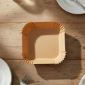 Frytkownica beztłuszczowa Air fryer + papier do pieczenia Berdsen BD-655 czarna
