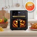 Frytkownica beztłuszczowa Air fryer + papier do pieczenia Berdsen BD-655 czarna