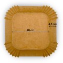 Frytkownica beztłuszczowa Air fryer + papier do pieczenia Berdsen BD-655 czarna