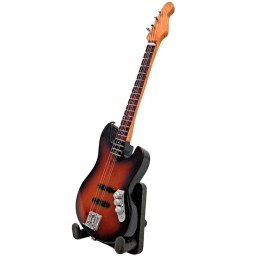 Mini Gitara Dekoracyjna 15 cm na Stojaku - BMG-025