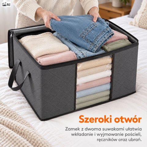 Zestaw organizerów na ubrania, pościel, Nevland - 6 szt.