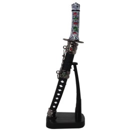 Katana - Nóż do papieru w kształcie miecza samurajskiego na stojaku - SW-200