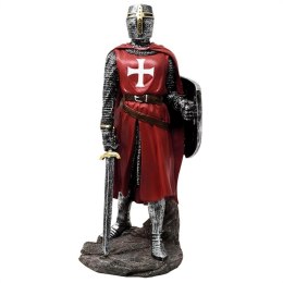 Rycerz Krzyżowiec Figurka Wysokość 30 cm Polyresin - MC-23135