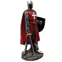 Rycerz Krzyżowiec Figurka Wysokość 30 cm Polyresin - MC-23135