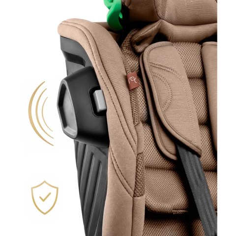 Fotelik samochodowy obrotowy z nogą Nukido Shelly 0-12 lat I-Size ISOFIX