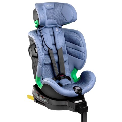 Fotelik samochodowy obrotowy z nogą Nukido Shelly 0-12 lat I-Size ISOFIX