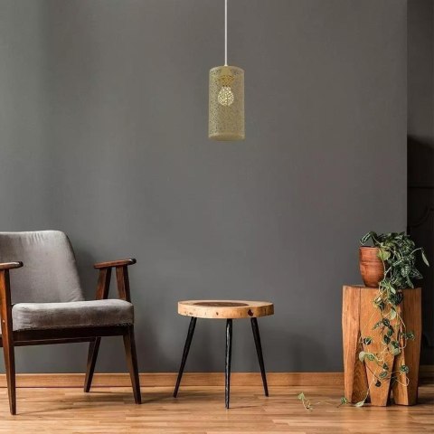 Oprawa Zwieszana V-TAC Tuba Siatka Szampański Złoty VT-7131-CG 5 Lat Gwarancji