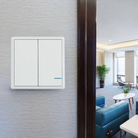 Przełącznik bezprzewodowy podwójny IP54 do SKU 8458 8459 V-TAC VT-5132