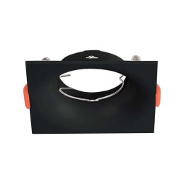 Oczko V-TAC GU10 wpuszczane kwadrat czarne VT-921-B 3 lata gwarancji