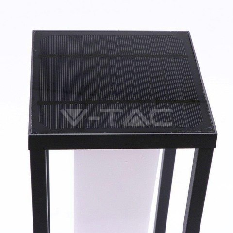 Słupek ogrodowy solarny V-TAC 4W LED SAMSUNG CHIP szary 2-funkcje IP65 VT-66 3000K 280lm 3 lata gwarancji