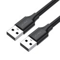 Kabel USB do USB 2.0 UGREEN US102, 1.5m (czarny)
