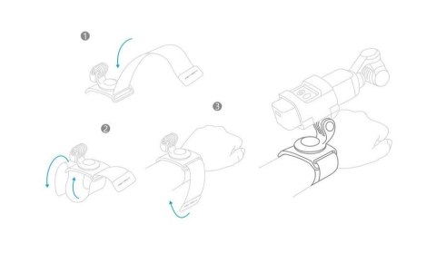 Mocowanie na nadgarstek i dłoń PGYTECH do kamer sportowych (P-18C-024)