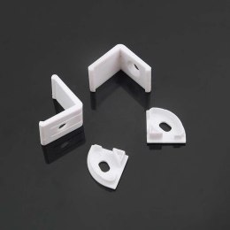 Profil aluminiowy anodowany kątowy cienkościenny V-TAC 2mb klosz mleczny VT-8109