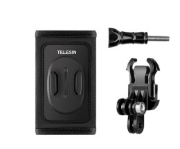 Mocowanie Telesin na pasek plecaka z uchwytem typu J-hook do GoPro/Osmo Action (GP-BPM-003)