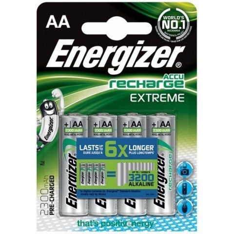Akumulatorki Energizer Extreme AA HR6 2300mAh (4)