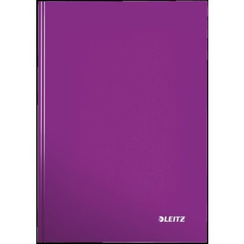 BRULION LEITZ WOW A5/80K KRATKA FIOLETOWY