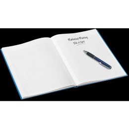 BRULION LEITZ WOW A5/80K KRATKA TURKUSOWY