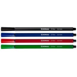 Cienkopisy Donau D-Fine 0.4mm czarne (10)