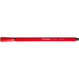 Cienkopisy Donau D-Fine 0.4mm czerwone (10)