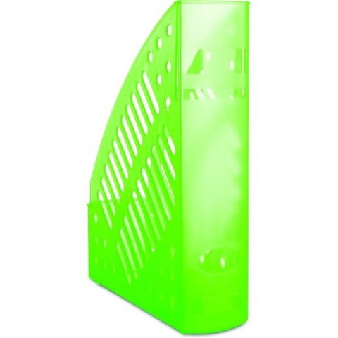 Pojemnik na dokumenty Donau A4/70mm transparentny zielony