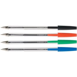 Długopisy Q-Connect 0.7mm czerwone (20)