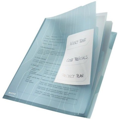 FOLDER LEITZ COMBIFILE A4 Z PRZEKŁADKAMI NIEBIESKI (3)