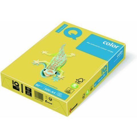 PAPIER MAESTRO COLOR A4/80g INTENS KANARKOWY (500)