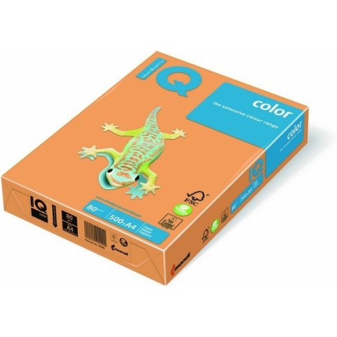 PAPIER MAESTRO COLOR A4/80g NEON POMARAŃCZOWY (500