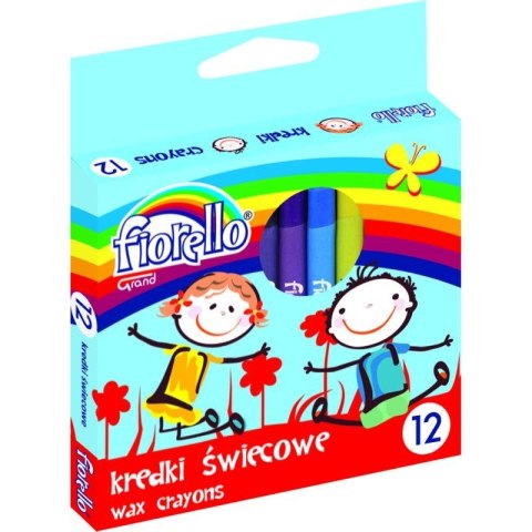 KREDKI ŚWIECOWE FIORELLO 12 KOLORÓW