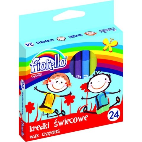 KREDKI ŚWIECOWE FIORELLO 24 KOLORÓW